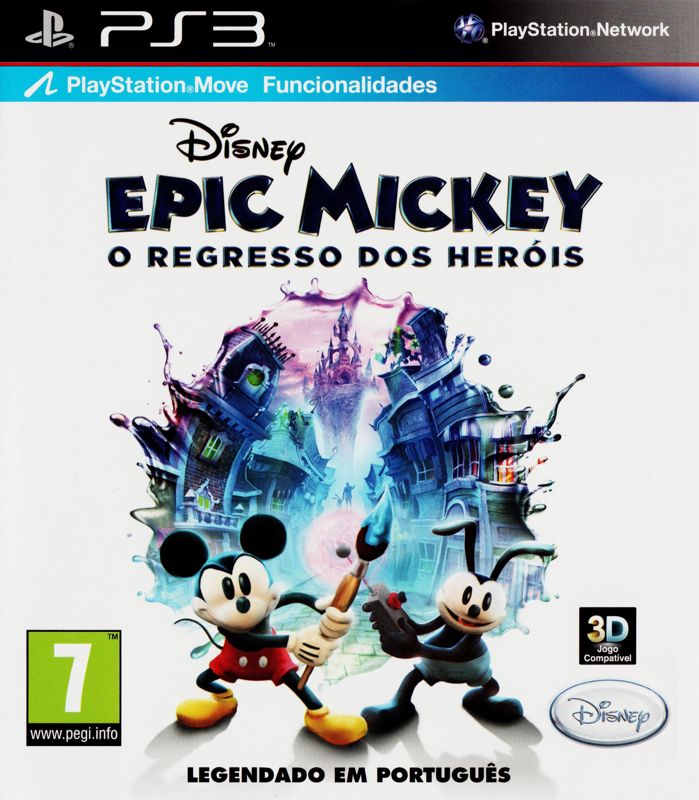 Epic Mickey 2: The Power of Two box art for Playstation 3